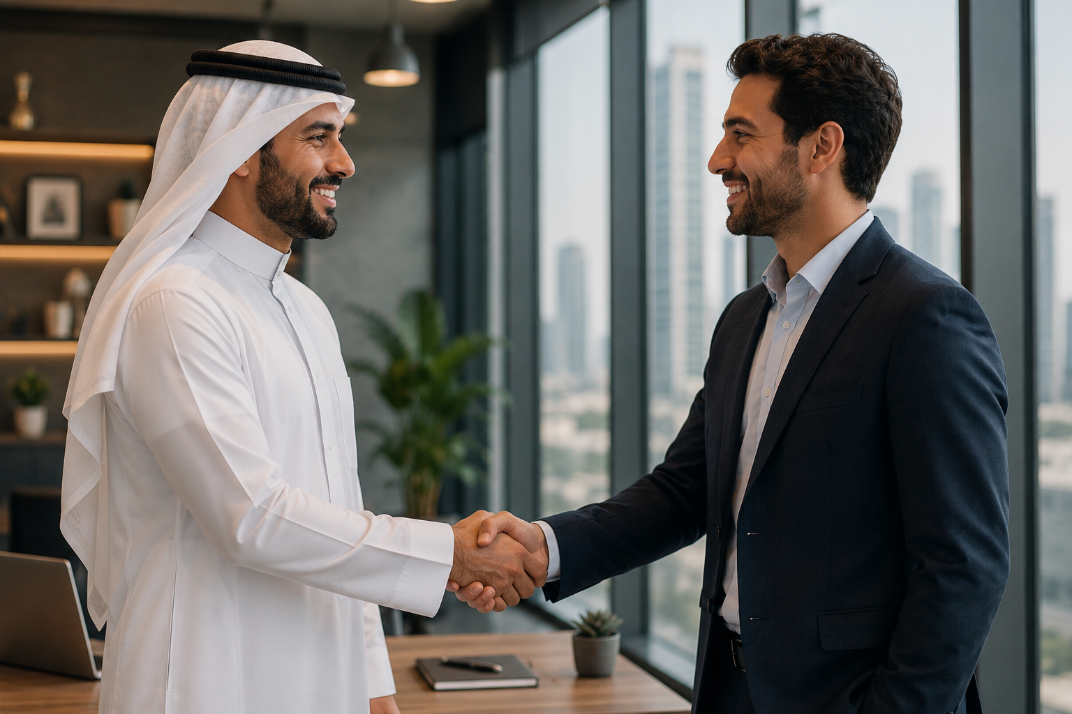 Business Handshake